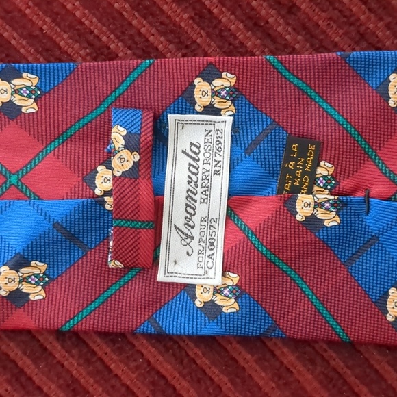 Avanzata For Harry Rosen Silk Tie - Picture 3 of 3